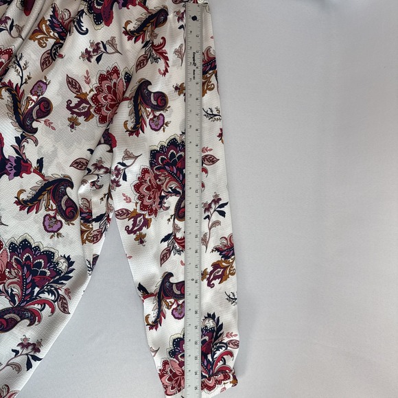 Liz Claiborne‎ Women's Split Tie Neck Long Sleeve Blouse Top Size 2X Beautiful! - Picture 10 of 11